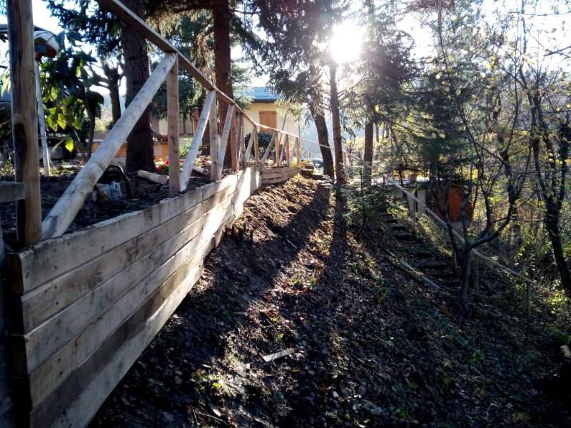Forestazione giardinaggio recinzioni mov. terra staccionate