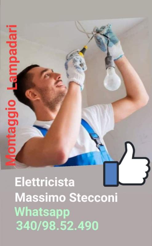 Elettricista per il tuo ventilatore a soffitto su Roma