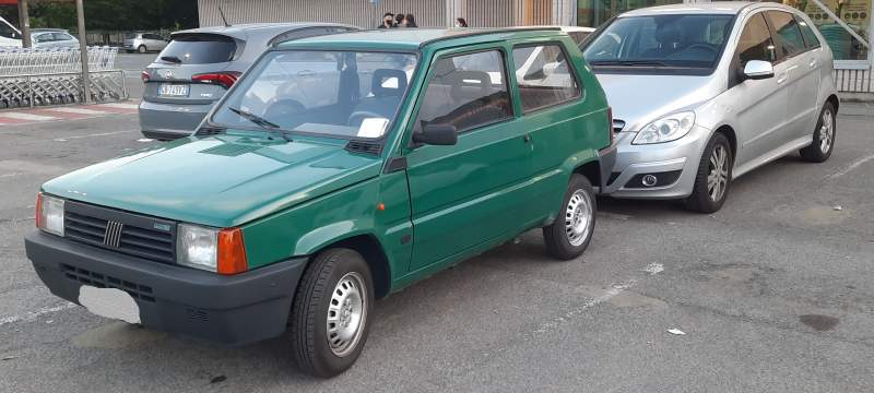 Fiat Panda 1996 verde perfetta 3500 euro